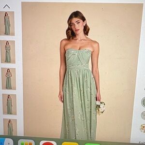 Birdy Grey Grace dress sage le fleur